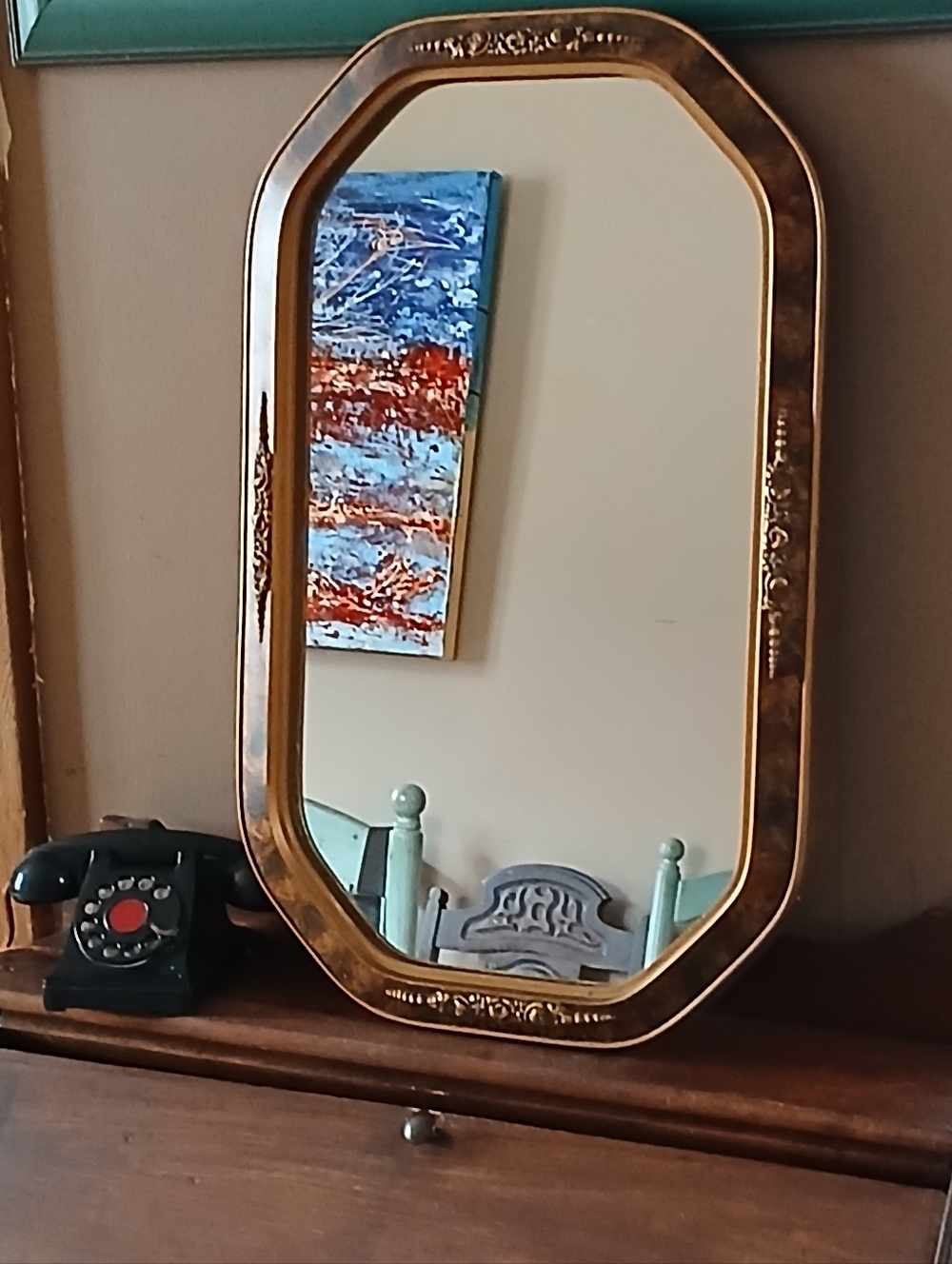 Antique Framed Mirror